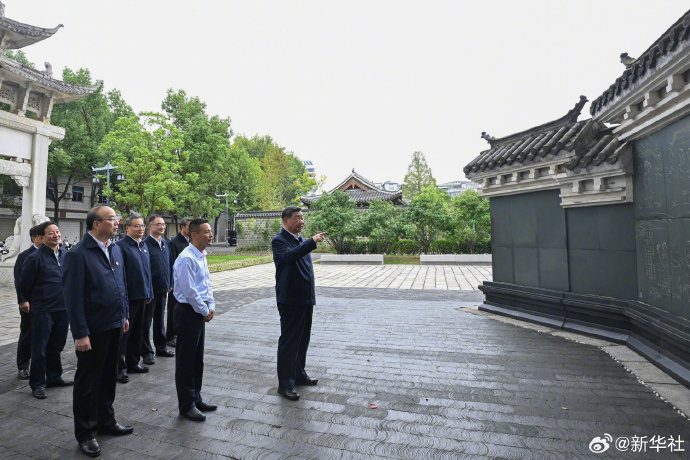 习近平在安徽考察调研