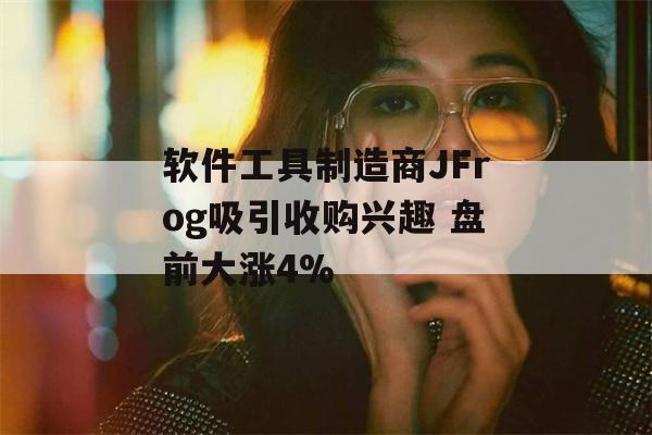 软件工具制造商JFrog吸引收购兴趣 盘前大涨4%