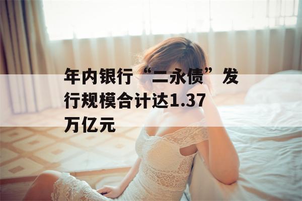 年内银行“二永债”发行规模合计达1.37万亿元