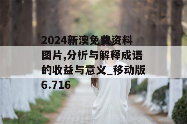 2024新澳免费资料图片,分析与解释成语的收益与意义_移动版6.716