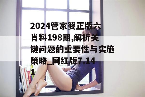 2024管家婆正版六肖料198期,解析关键问题的重要性与实施策略_网红版7.141