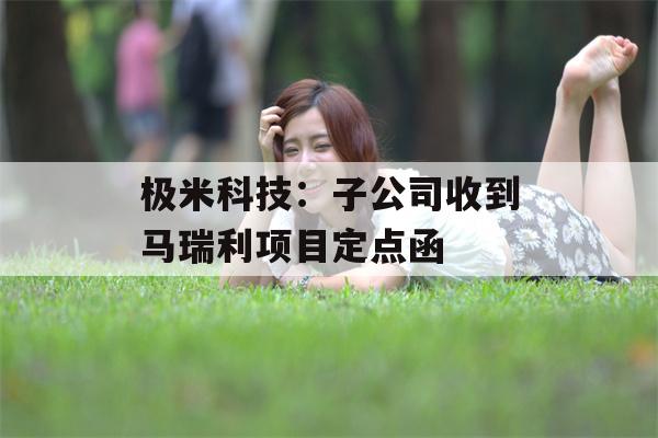 极米科技：子公司收到马瑞利项目定点函