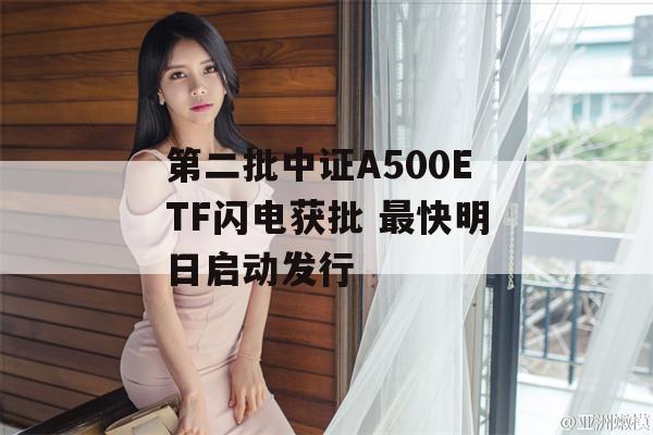 第二批中证A500ETF闪电获批 最快明日启动发行