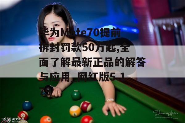 华为Mate70提前拆封罚款50万起,全面了解最新正品的解答与应用_网红版5.179