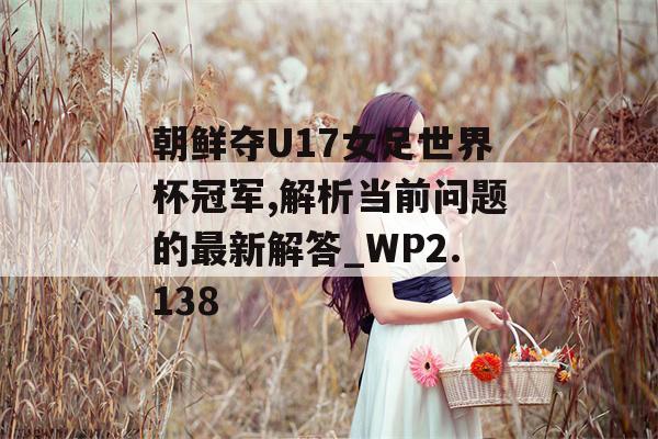 朝鲜夺U17女足世界杯冠军,解析当前问题的最新解答_WP2.138