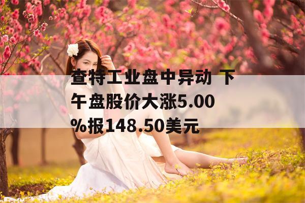 查特工业盘中异动 下午盘股价大涨5.00%报148.50美元